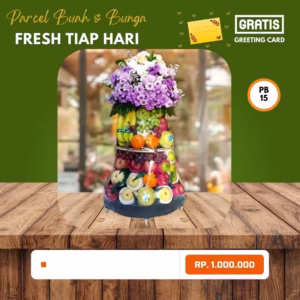 Karangan Buah dan Bunga Segar